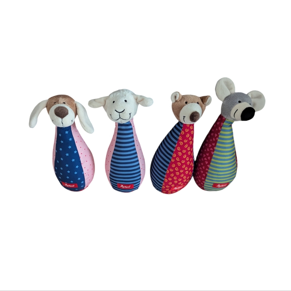 3/$20 - LOT - Sigikid 4 Plush Toys